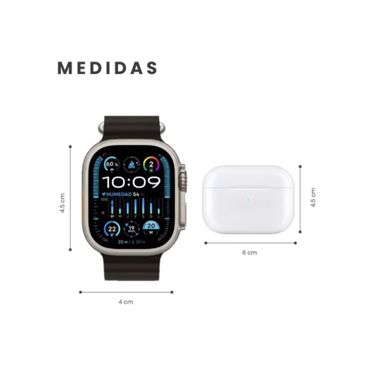 TechSet K12™️ – Combo Smartwatch + 2 Audífonos Bluetooth, Conectividad, Estilo y Sonido Premium ✅